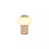 GUSTAV Rechargeable table lamp Ø8 cm LED dim 1x0.8W 2700K Cream (Lucide)