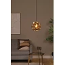 HANNELORE pendant light Ø 30 cm 1xE27 matt gold / brass (Lucide)