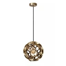 HANNELORE pendant light Ø 30 cm 1xE27 matt gold / brass (Lucide)