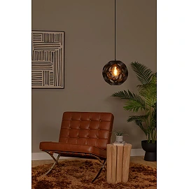 HANNELORE pendant light Ø 30 cm 1xE27 black (Lucide)