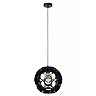 HANNELORE pendant light Ø 30 cm 1xE27 black (Lucide)