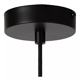 HANNELORE pendant light Ø 30 cm 1xE27 black (Lucide)