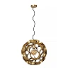 HANNELORE pendant light Ø 40 cm 1xE27 matt gold / brass (Lucide)