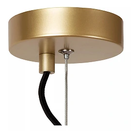 HANNELORE pendant light Ø 40 cm 1xE27 matt gold / brass (Lucide)