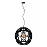 HANNELORE pendant light Ø 40 cm 1xE27 black (Lucide)