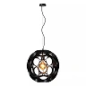 HANNELORE pendant light Ø 40 cm 1xE27 black (Lucide)