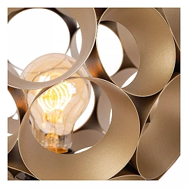 HANNELORE table lamp Ø 25 cm 1xE27 matt gold / brass (Lucide)
