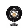 HANNELORE table lamp Ø 25 cm 1xE27 black (Lucide)