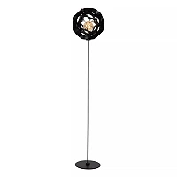 HANNELORE floor lamp Ø30 1 x 60 W E27 black (Lucide)