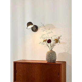 HONORE Wall light 1xE14 rust brown (Lucide)