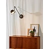 HONORE wall light 1xE14 25 W rust brown (Lucide)