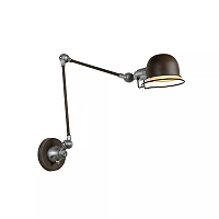HONORE wall light 1xE14 25 W rust brown (Lucide)