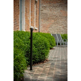 IBAMBA bollard light LED 2x6W 3000K black (Lucide)