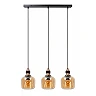 ILONA Pendant light 3xE27 40W Amber (Lucide)