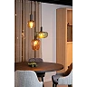 ILONA Pendant light 3xE27 40W Black (Lucide)
