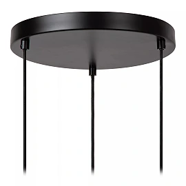 ILONA Pendant light 3xE27 40W Black (Lucide)