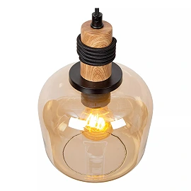 ILONA Pendant light Ø18 cm 1xE27 amber (Lucide)