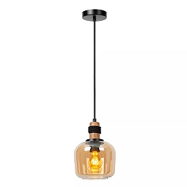 ILONA Pendant light Ø18 cm 1xE27 amber (Lucide)