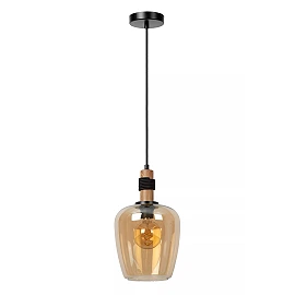 ILONA Pendant light Ø22 cm 1xE27 amber (Lucide)