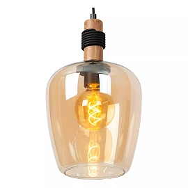 ILONA Pendant light Ø22 cm 1xE27 amber (Lucide)
