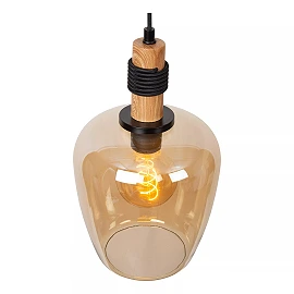 ILONA Pendant light Ø22 cm 1xE27 amber (Lucide)