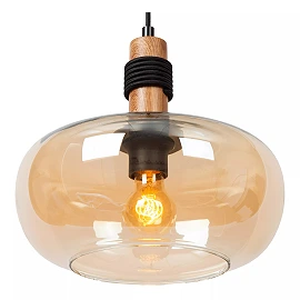 ILONA Pendant light Ø30 cm 1xE27 amber (Lucide)