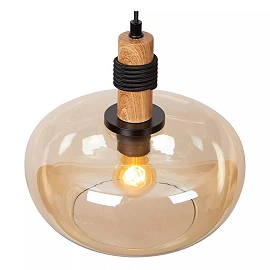 ILONA Pendant light Ø30 cm 1xE27 amber (Lucide)