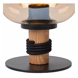 ILONA Table lamp Ø18 1xE27 40W Amber (Lucide)
