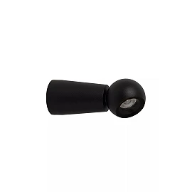 IPSOS bathroom wall light LED 6W 2700K IP54 black (Lucide)