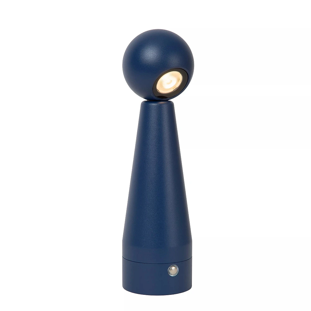 IPSOS rechargeable table lamp LED 3W 2700K blue (Lucide)