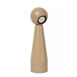 IPSOS rechargeable table lamp LED 3W 2700K taupe (Lucide)