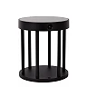 JACKSON solar outdoor bollard light with PIR motion and day/night sensors, solar LED, 2 W, 100 lm, 3000 K, black (Lucide)