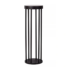 JACKSON saules āra stabiņa lampa ar PIR kustības un dienas/nakts sensoriem, saules LED, 2 W, 100 lm, 3000 K, melna (Lucide)