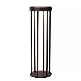 JACKSON saules āra stabiņa lampa ar PIR kustības un dienas/nakts sensoriem, saules LED, 2 W, 100 lm, 3000 K, melna (Lucide)