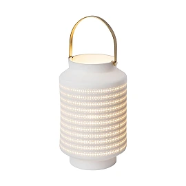 JAMILA table lamp white, Ø15.5 cm, 1xE14 (LUCIDE)