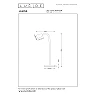 JASPER table lamp 1xGU10 cream/black (Lucide)