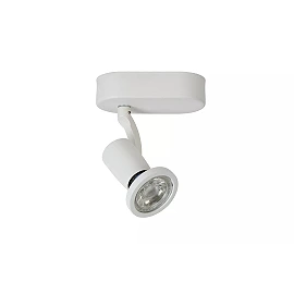 JASTER-LED griestu prožektors GU10 LED 1 x 5 W 2700K balts (Lucide)
