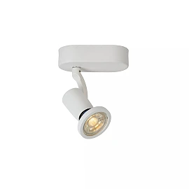 JASTER-LED griestu prožektors GU10 LED 1 x 5 W 2700K balts (Lucide)