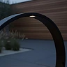 JEREL outdoor bollard light Ø40 cm LED 5W 3000K IP54 black (Lucide)