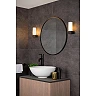 JESSE Wall light Bathroom 1x33W G9 IP44 Black (Lucide)