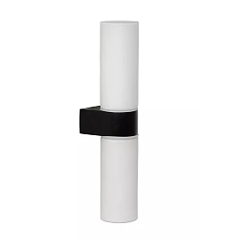 JESSE Wall light Bathroom 2x33W G9 IP44 Black (Lucide)