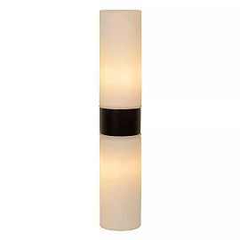 JESSE Wall light Bathroom 2x33W G9 IP44 Black (Lucide)