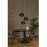 JESSICA pendant light 3x60 W E27 Ø35.5 cm black (Lucide)