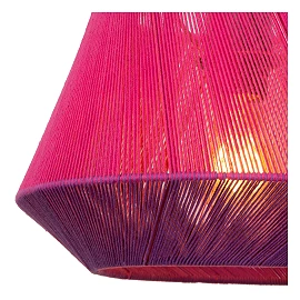 JESSICA piekaramā lampa 1x60 W E27 Ø30 cm rozā (Lucide)