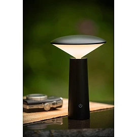 JIVE rechargeable outdoor table lamp LED 1x3W black (Lucide)