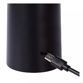 JIVE rechargeable outdoor table lamp LED 1x3W black (Lucide)