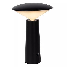 JIVE rechargeable outdoor table lamp LED 1x3W black (Lucide)