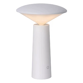 JIVE rechargeable outdoor table lamp 1x3W white (Lucide)