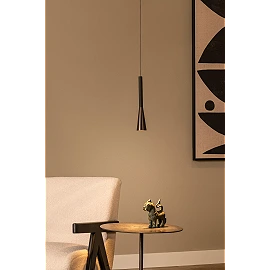 JOAKIM pendant light 1x7W coffee (Lucide)