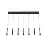 JOAKIM pendant light 7x6.2W coffee (Lucide)